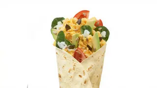 Wrap Śniadaniowy Jajecznica Awokado Wrap