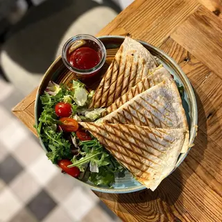 Wegetariańska tortilla grillowana 