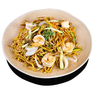 41. Udon Salteado Con Gambas