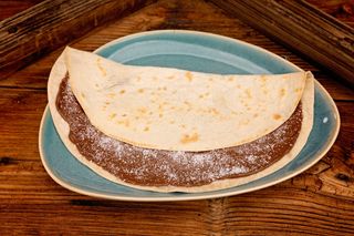 Piadina Nutella si cocos