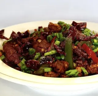 Beef in Green Pepper