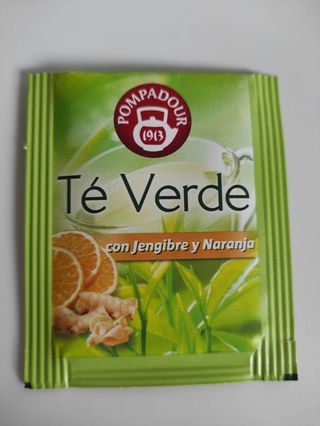Te Verde, Jengibre y Naranja