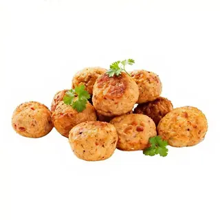 Bolas De Pollo Fritas