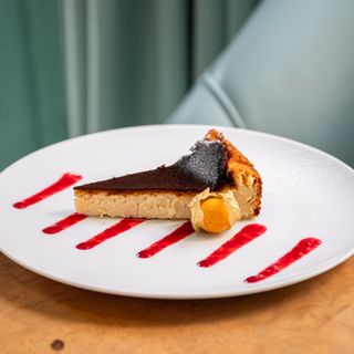 Cheesecake queimado Basco