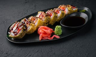 SAKE TEMPURA ROLL