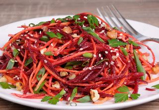 Салата Моркови с панджар