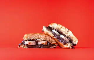 Nutella & Banana Burger