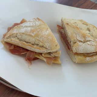 Pitufo jamón serrano