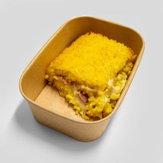 TIMBALLO DI RISO PROSCIUTTO COTTO E MOZZARELLA