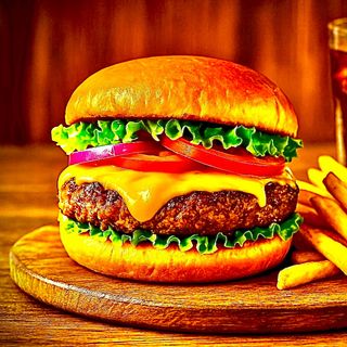 Hamburguesa Súper Gigante Angus 