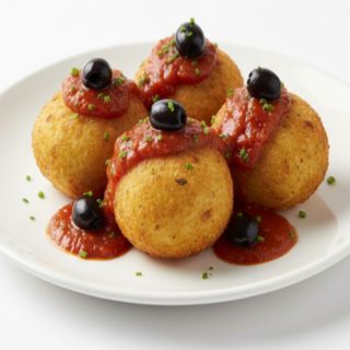 Buñuelos de patata y queso feta (4 uds.)