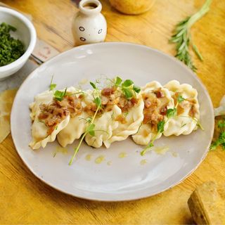 Pierogi z mięsem