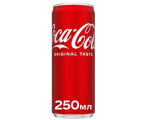 Кока-кола Coca-Cola 250 мл з/б (250ml)