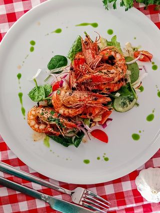 Krewetki Black Tiger 5 sztuk