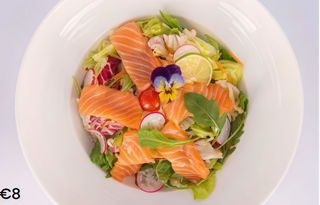 20. Sashimi salada