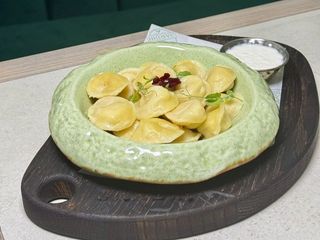 Пельмені з куркою (200/30g)