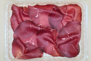 Porzione di Bresaola