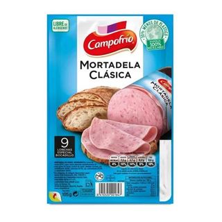 Mortadela Siciliana Cuidat+ Campofrio 105 Gr.