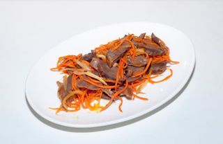 Хе из куриных пупков 