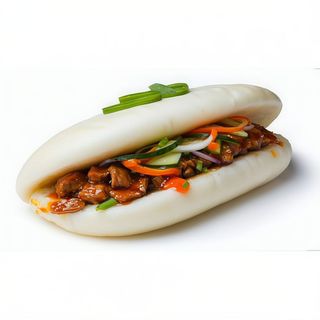 Pan-bao pato o gamba