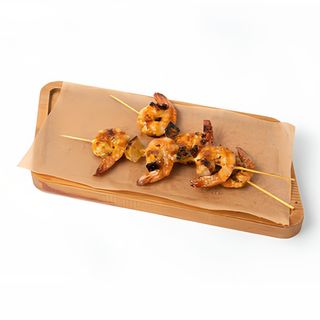 Креветки на шпажках  (6 шт.)