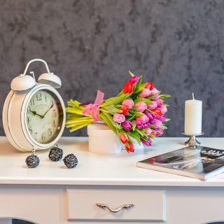 Buchet din 31 lalele multicolore Nr 6