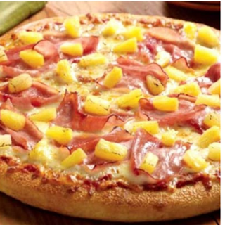 6. Pizza Hawái (32 cm.)