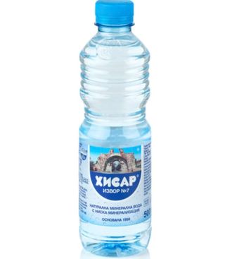 Минерална вода Хисар (500мл)