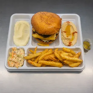 The Beirut Box : Beef Burger ( برجر لحم )
