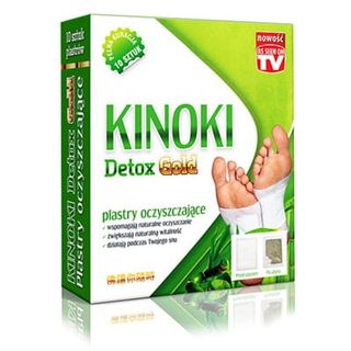 Plastry oczyszczające KINOKI Detox Gold 10szt/opak