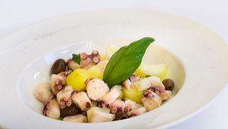 POLPO ALLA LIGURE CON PATATE NOVELLE
