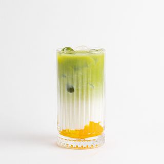 Матча-латте манго