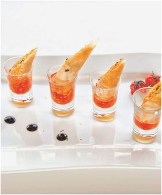 Spring rolnice sa gamborima u slatko ljutom sosu  200gr