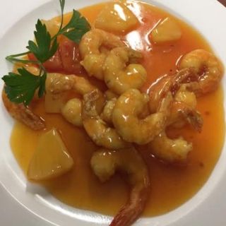 206 Gambas agridulce