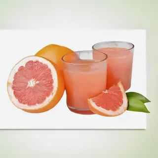 Svježe cijeđeni sok od grapefruita