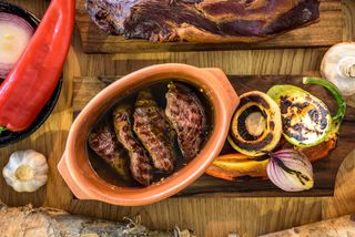 Бифтек у ароматизованом уљу