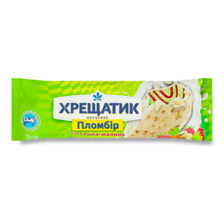 Морозиво Хрещатик Фісташка, малина, пломбір (75г)