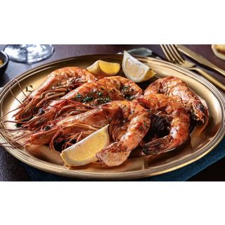 Ración gambones plancha