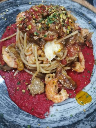 Spaghettoni mare e monti