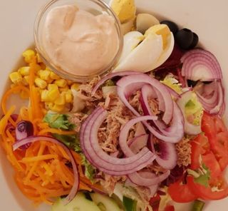 Ensalada tipo César
