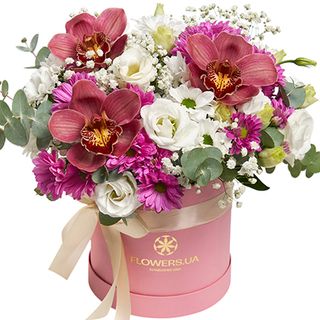 Квіти в коробці "Потаємна мрія"