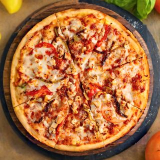 Pizza kebab de vaca (36 cm)