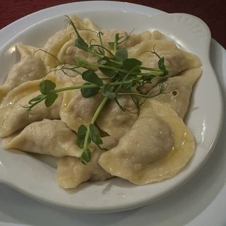 Вареники з капустою з луком та салом ( 250г)