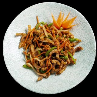 63.Maiale carote piccante