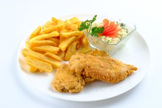 Fast food promo & șnițel de pui