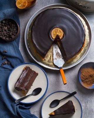 Felie Ciocolată și Portocale confiate