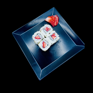 Uramaki de Salmão Morango e Philadelphia