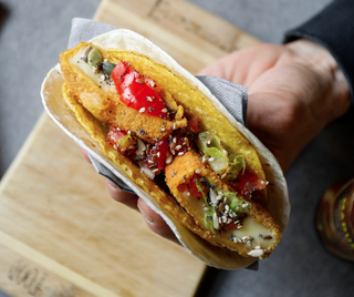 1 Taco di formaggio fritto