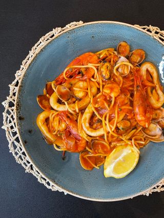 Spaghetti Frutos del Mar