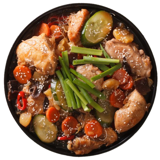 SG.Kimchi Bibimbap con Salsa Ganjang